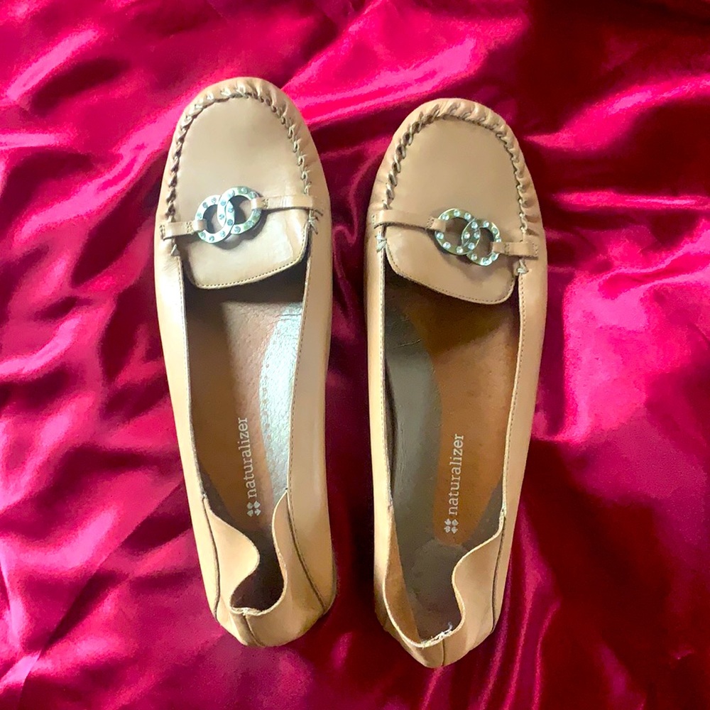 Naturalizer Diamoc Leather Moccasin Loafer